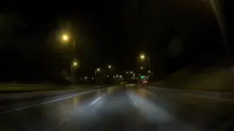 Yalova-Bursa kara yolunda otoyolda tehlikeli manevra anları kaydedildi
