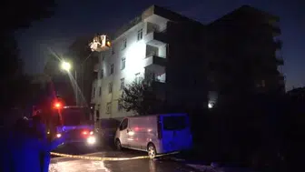 Maltepe'de 6 katlı binanın çökmesi sonucu tahliye çalışmaları sürüyor