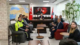Bolu emniyet personeline ödül takdimi yapıldı