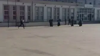 Diyarbakır'da KPSS Ortaöğretim heyecanı: Sınav salonlarına saniyelerle yetiştiler