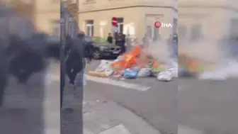 Belçika’da öğrenci protestolarında polisle çatışma: 12 gözaltı