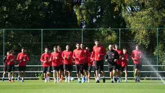 A Milli Futbol Takımı, İtalya maçı hazırlıklarını tamamladı