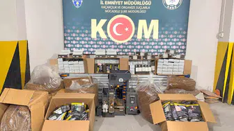 Eskişehir'de kaçak tütün ve alkol operasyonu yapıldı