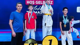 Çermikli sporcular Gaziantep'ten şampiyonlukla döndü