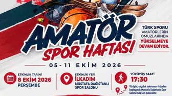 Amatör Spor Haftası Samsun’da yürüyüş ve gösterilerle kutlanacak