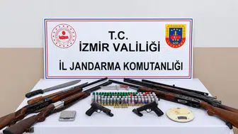 Ödemiş'te uyuşturucu ve silah operasyonu: 3 kişi tutuklandı