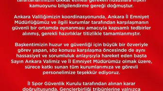 Gençlerbirliği-Amed SF maçına yalnızca logolu kartlı taraftar alınacak