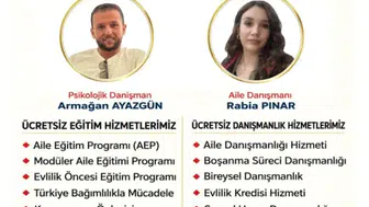 Sinop'ta ailelere ücretsiz danışmanlık ve eğitim desteği