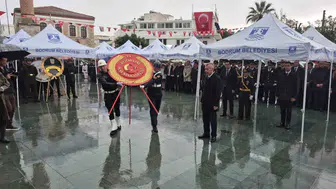 Bodrum'da Cumhuriyet Bayramı coşkusu törenle başladı