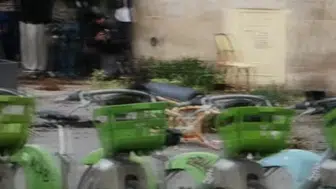 Paris'teki öğrenci protestolarında çatışma ve gözaltılar