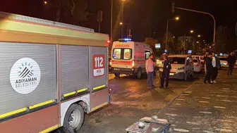 Adıyaman'da üst geçitten defalarca atlamak isteyen kişi bu kez inşaata çıktı