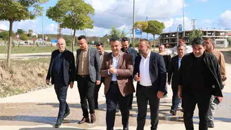 Başkan Doğan, Kavak'ta tamamlanan yatırımları inceledi
