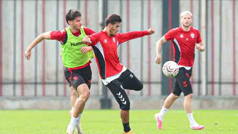 Samsunspor, Amed sportif faaliyetler maçı hazırlıklarına devam etti