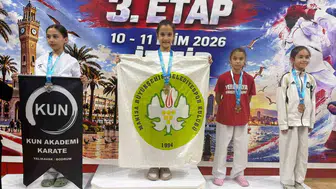 Manisa BBSK, Türkiye Karate Federasyonu Yıldızlar Ligi'nde 63 madalya kazandı