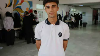 Diyarbakır'daki öğrenciler duvarları boyayarak sanatsal ifadelerini hayata geçiriyor
