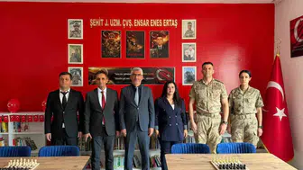 Cizre'de şehit uzman çavuş Ertaş'ın adı kütüphanede yaşatılacak