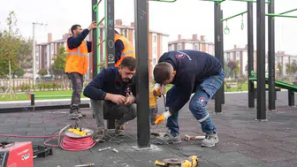Düzce'de 23 Nisan Parkı'nda kapsamlı yenileme çalışması başlatıldı