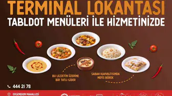 Karabük Belediyesi Terminal Lokantası'nda uygun fiyatlı tabldot dönemi başladı