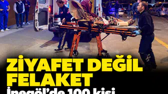 Bursa'da hayır yemeği kabusa döndü: İnegöl'de 100 kişi hastanelik oldu