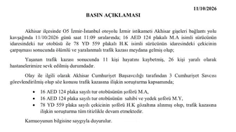 Manisa'da 11 kişinin hayatını kaybettiği trafik kazasında 3 kişi gözaltına alındı