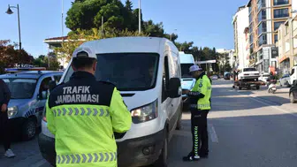 Sinop'ta ticari yolcu taşımacılığına yönelik denetim yapıldı