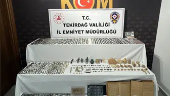 Tekirdağ'da tarihi eser operasyonu sonucu 1 kişi tutuklandı