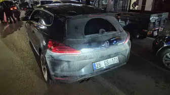 Polise mukavemet eden sürücü gözaltına alındı
