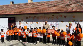 Vezirköprü'de ilkokul öğrencilerine lösemi farkındalığı eğitimi verildi