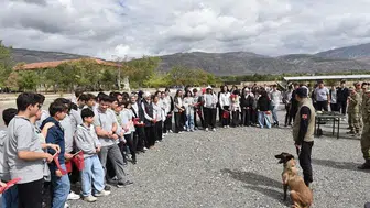 Erzincan Fen Lisesi öğrencileri, Mehmetçiklerle buluştu