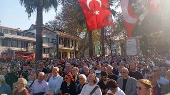 Özgür Özel, Mudanya’da Mudanya Mütarekesi’nin 104’üncü yıl dönümünü kutladı