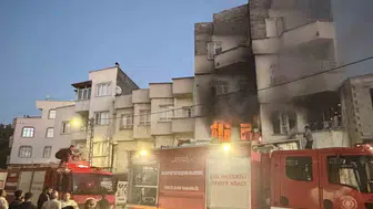 Gaziantep’te ev yangını: 1 kişi yaralandı