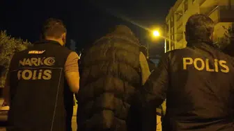 Mersin'de eş zamanlı düzenlenen uyuşturucu operasyonunda 77 gözaltı