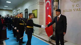 Kilis Valisi Kalaylı Cumhuriyet Bayramı tebriklerini kabul etti