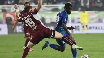 Rize'de 7 gollü derbide Trabzonspor kazandı