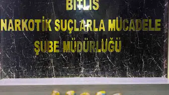 Tatvan'da durdurulan araçta 2 kilo 914 gram metamfetamin ele geçirildi