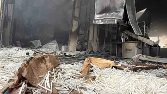 Mersin'deki tütün ve makaron fabrikasındaki yangın kontrol altına alındı