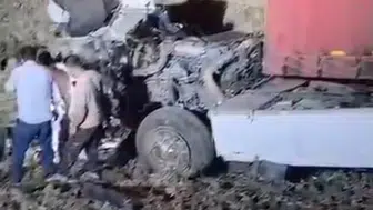 Gaziantep’te tır şarampole uçtu, sürücü hastaneye kaldırıldı