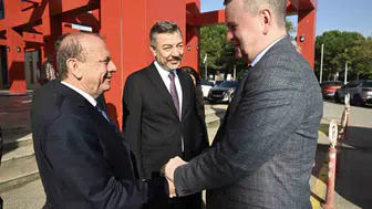 ABD'nin İstanbul Başkonsolosu Michael Lally BTSO'yu ziyaret etti: Masada 100 milyar dolarlık ticaret hedefi var