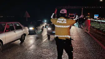 Yağışlı hava kazaları beraberinde getirdi: 11 yaralı