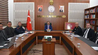 Salihli'de metruk yapılar için güvenlik toplantısı yapıldı