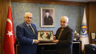 Prof. Dr. İsmail Hakkı Aydın, Ömer Yıldız’ı ziyaret etti