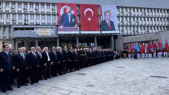 Zonguldak'ta Cumhuriyet'in 103. yılı törenle kutlandı
