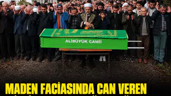 Zonguldak'ta kömür karası veda: maden faciasında can veren 3 işçi son yolculuğuna uğurlandı