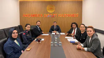 Akçakoca'da sağlık hizmetlerinin kalitesini artırmak için koordinasyon toplantısı düzenlendi