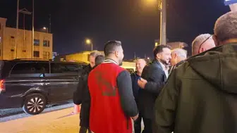 Düzce’de Beşiktaş ve Trabzonspor taraftarları dostlukla maçı izledi