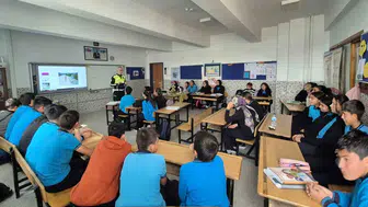 Afyonkarahisar'da 2 bin 367 öğrenciye trafik kuralları anlatıldı
