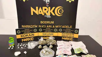 Bodrum’da uyuşturucu operasyonunda 2 şüpheli tutuklandı