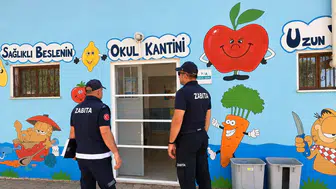 Bodrum'da okul kantinlerine zabıta denetimi yapıldı