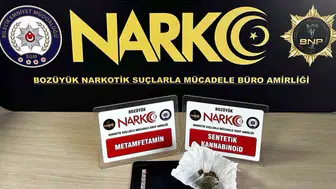 Bilecik’in Bozüyük ilçesinde uyuşturucu madde ele geçirildi
