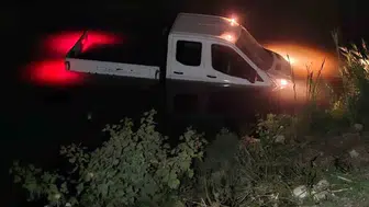 Hatay'da dereye uçan kamyonet sürücüsü kazanın şokunu atlatarak konuşmaya başladı